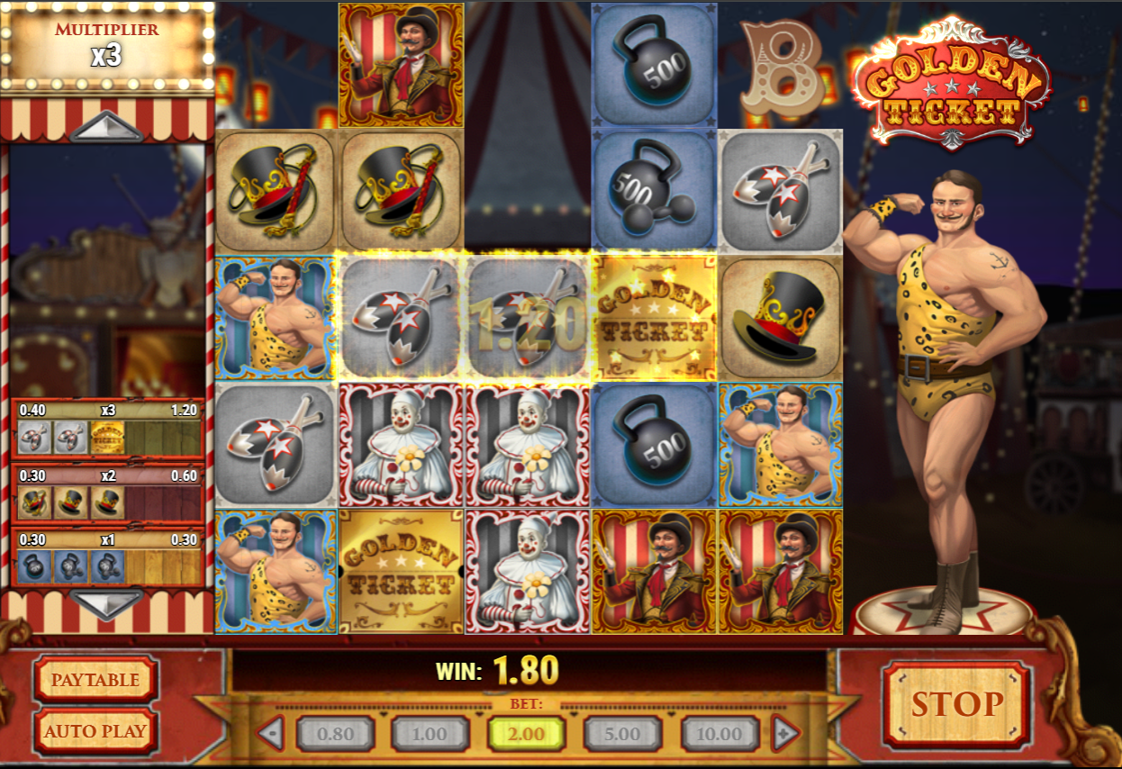 Ronda de bonificación del Golden Ticket